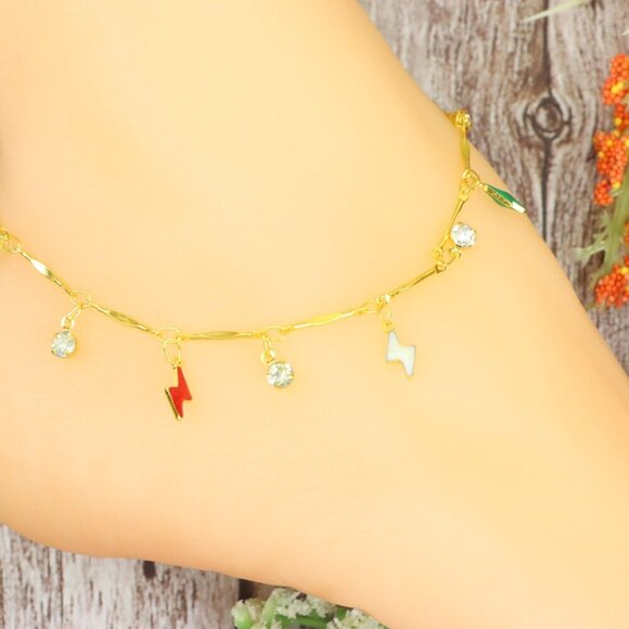 "Dainty Anklet for Women – Elegant Everyday Jewelry & Perfect Gift | MLCRC1478 - Picture 8 of 10
